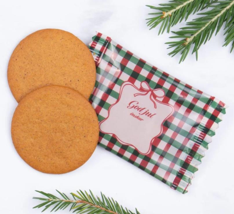 Julgåva | Pepparkakor 2-pack | Flowpack
